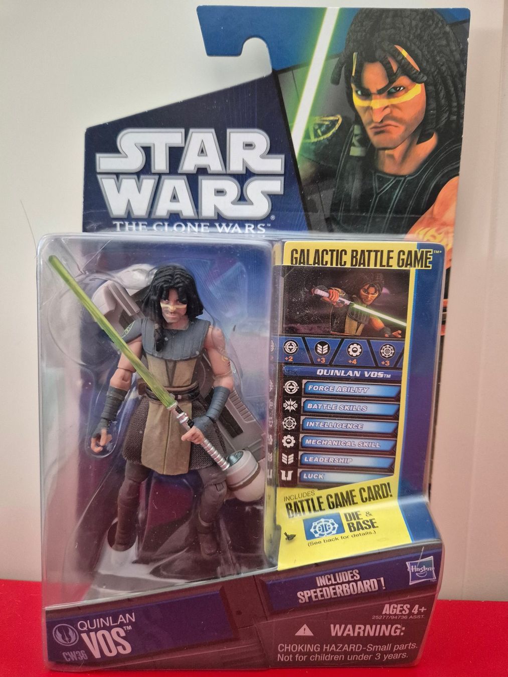 Star Wars Statuette: Star Wars The Clone Wars "Quinlan Vos" – Nuovo e nell'imballaggio originale da Glattfelden venduto da ehschenker