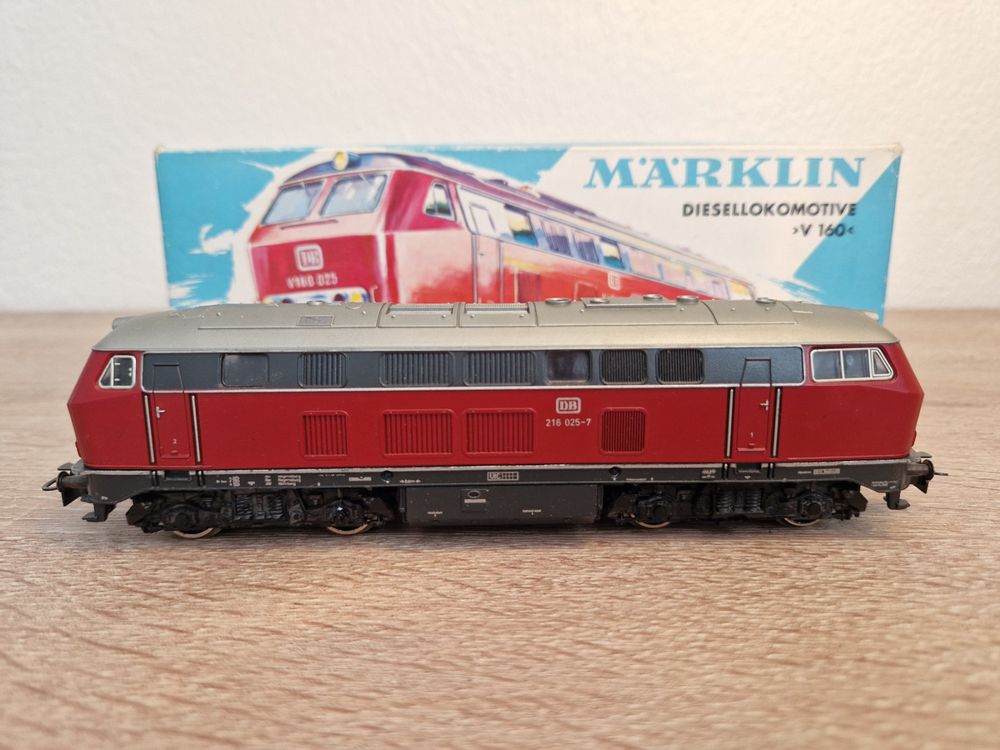 Locomotive Märklin H0 216 068-7 DB – Modèle Réduit Occasion, Contrôle Digital, Pour Réseau Ferroviaire