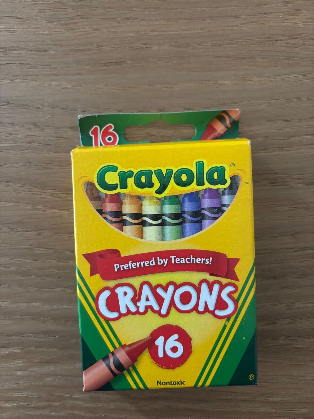 Matite, matite colorate & gessi: 16 Crayola Wachsmalstifte – Nuovo e nell'imballaggio originale da Rüti ZH venduto da sherrmann