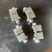 4 Paar Röhm Doppel-Spannpratze für RKK Maschinenschraubstock
