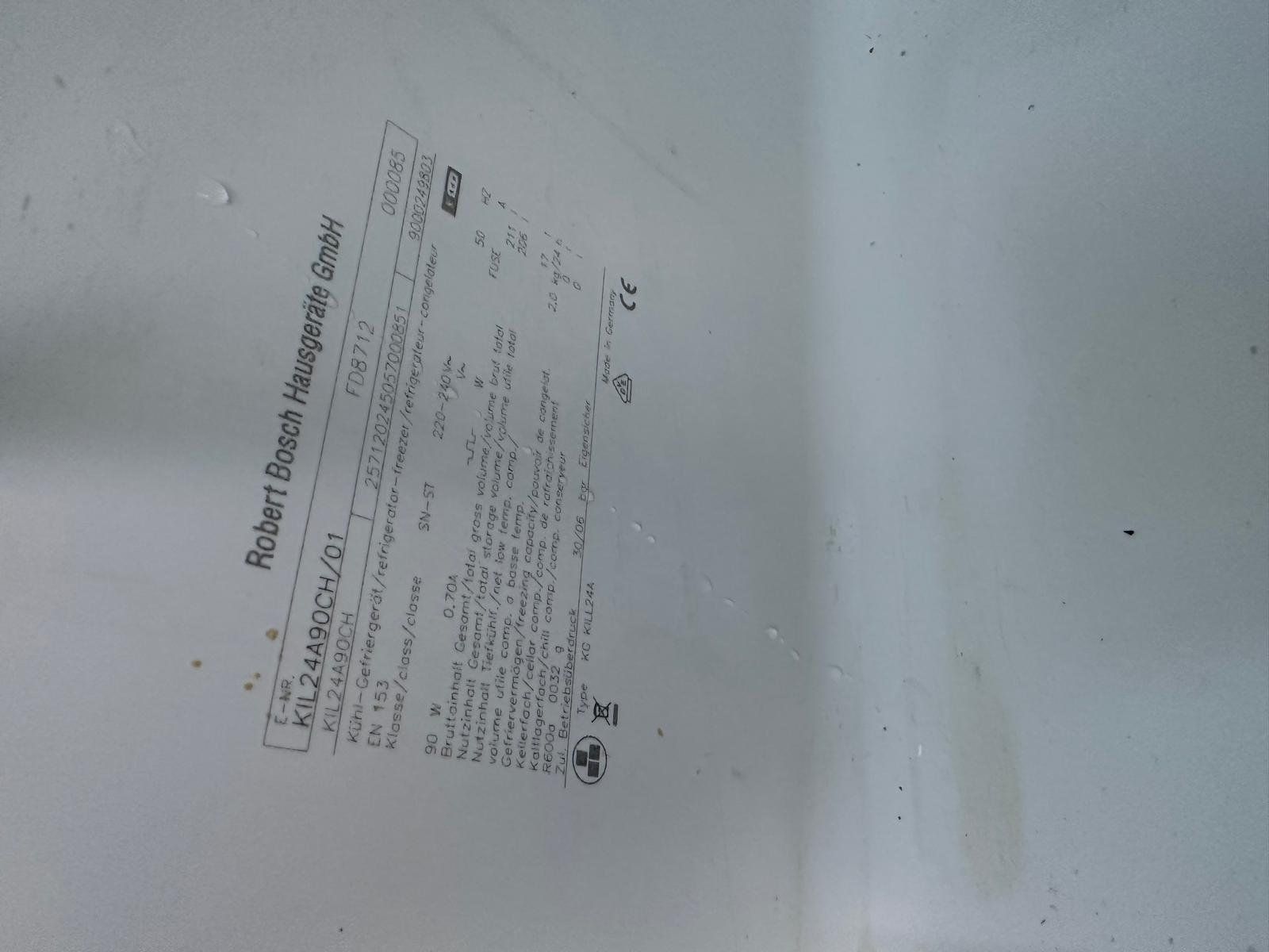 Bosch Frigoriferi: Kühlschrank Einbaukühlschrank Bosch – Usato da Spreitenbach venduto da Space_X 9