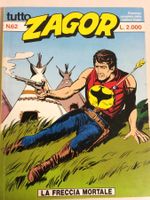 TUTTO ZAGOR # 62 LA FRECCIA MORTAL Italy 1990 Sergio Bonelli