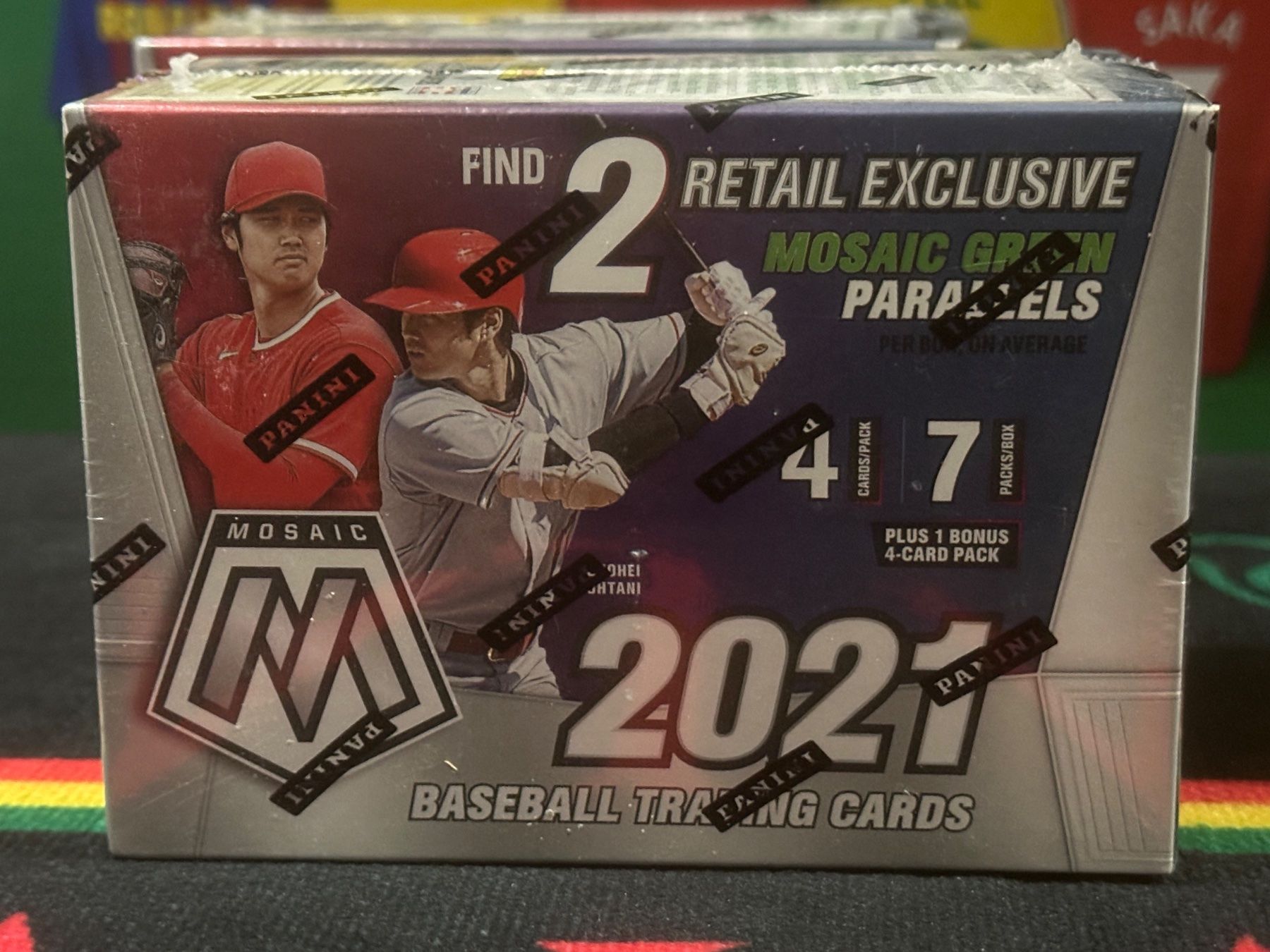 Panini Sammelbilder & Trading cards: 2021 Panini Mosaic Baseball Blaster Box – Sealed – Neu und originalverpackt aus Oensingen von chilli63