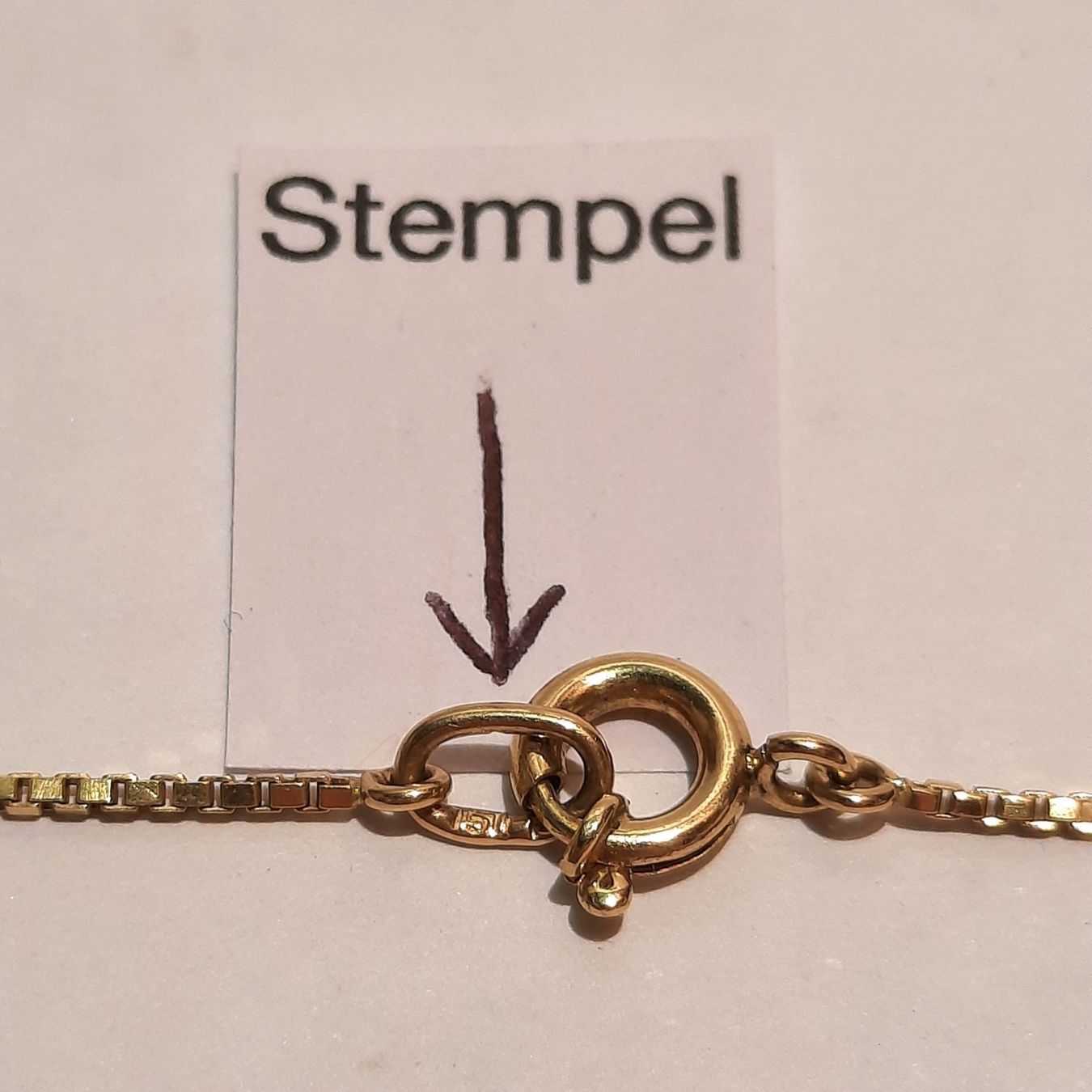 Catenine: Wunderschöne 750 / 18 Karat Goldkette – Usato da Unterägeri venduto da Altgoldschmuck 2