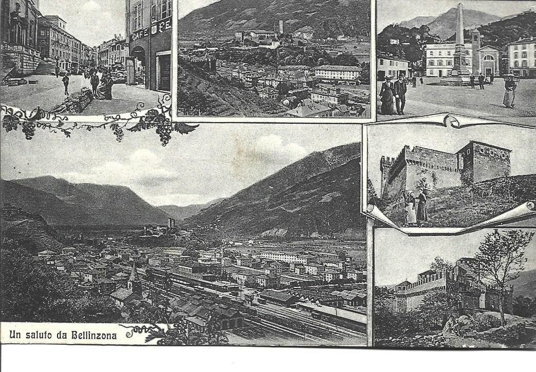 Cartoline postali: AK  TI  Bellinzona – Usato da Appenzell venduto da mai25
