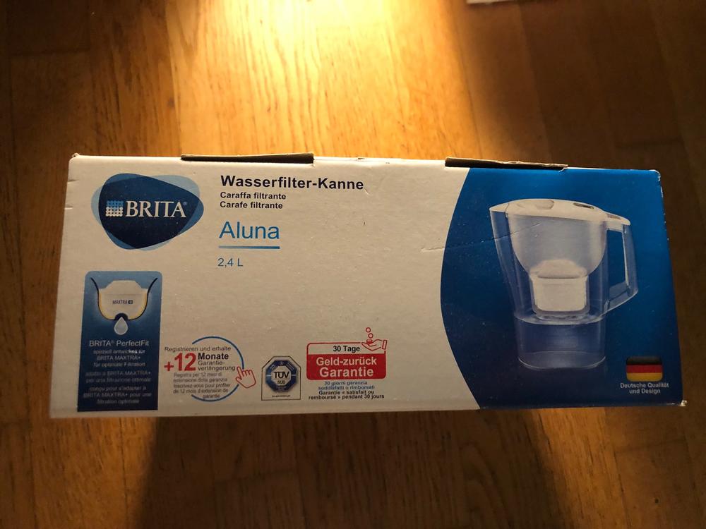 Caraffa filtrante BRITA Aluna da 2,4 L + 2 filtri Maxtra+