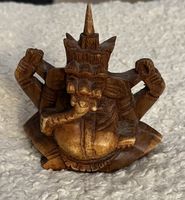 Ganesha Holzfigur – balinesische Schnitzerei – Bali