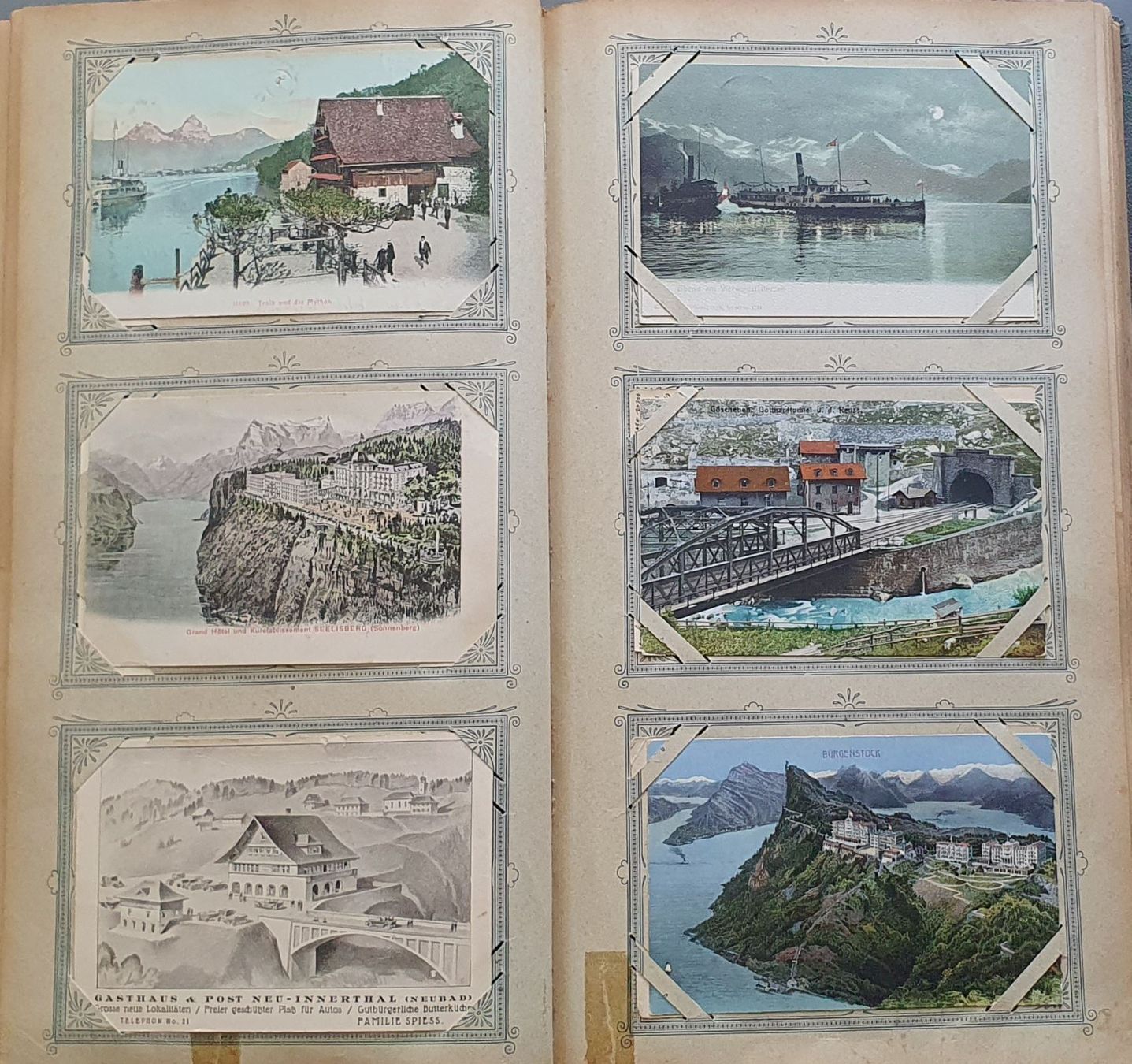 Cartoline postali: Ansichtkarten Album mit 260 Karten CH – Usato da Kreuzlingen venduto da Rschweiz1 7