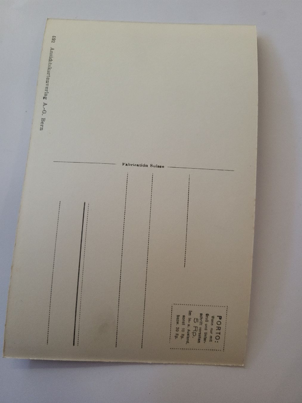 Ansichtskarten: Ansichtskarte Bolligen Ansicht A.-G. Bern Rmu – Gebraucht aus nunningen von mic_88k2 1