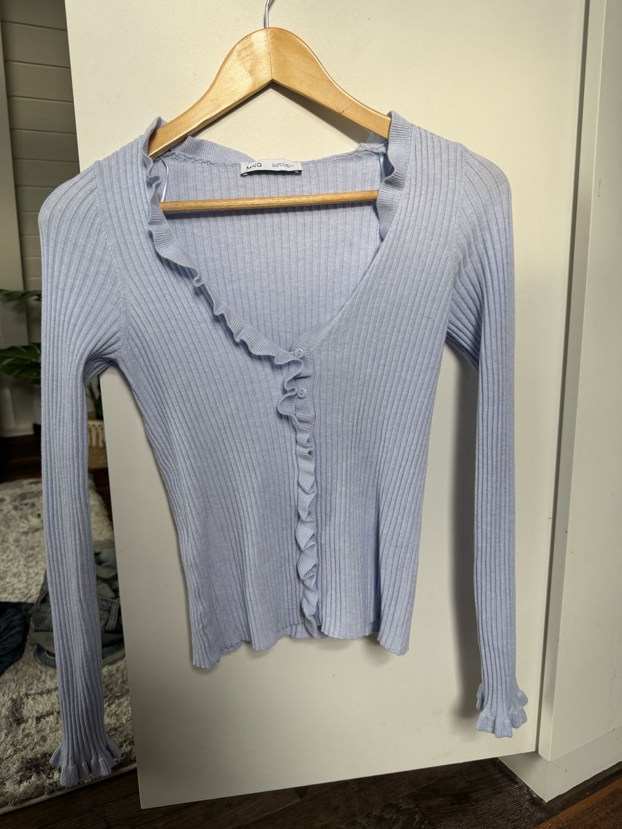 Mango Giacche: Mango Cardigan Blau Grösse S – Nuovo (secondo la descrizione) da Weiach venduto da nou_t2x8