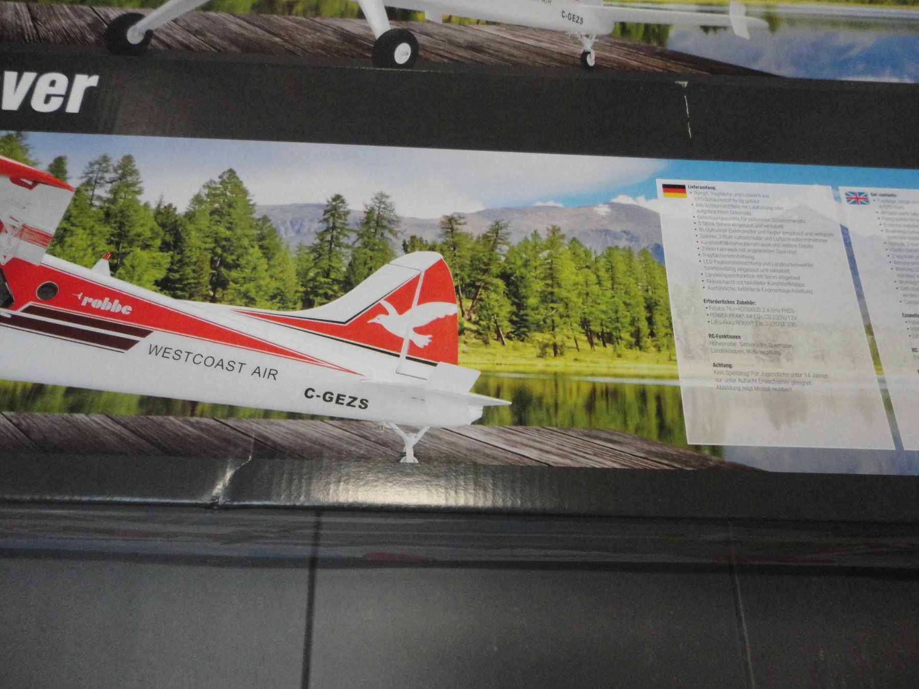 Robbe RC Kits de montage: Robbe DHC-2 BEAVER "AIR BEAVER" ROT PNP – Neuf avec emballage d'origine à Horgen par RcModell 2