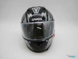 UVEX Motorradhelm Boss 4000 Schwarz, Gr. M (57-58)
