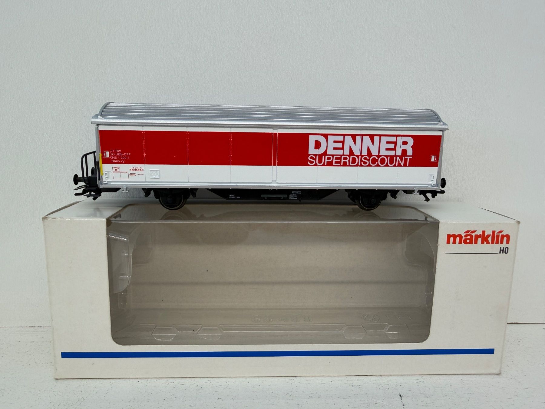 Märklin Trains électriques: Märklin Denner Hbils Güterwagen 4735.902 – D'occasion à Büsserach par ModellbahnDepot