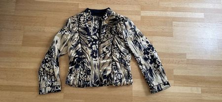 Wattierte Seidenjacke Gr. S/M