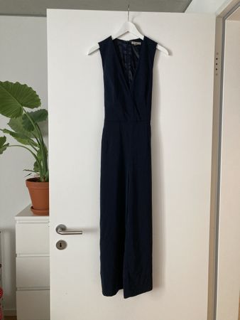 Elegantes Hosenkleid H&M Gr. 36, Farbe: Navy