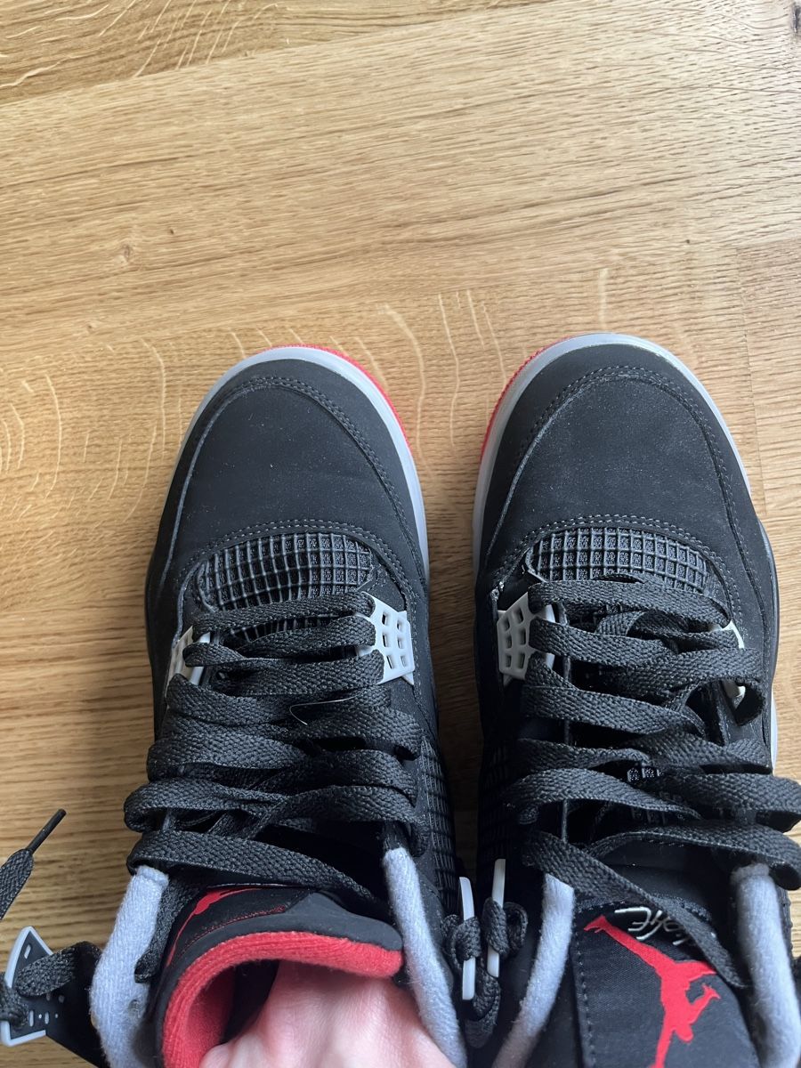 Jordan Scarpe da uomo: Air Jordan 4 Bred 2019 EU 42 – Usato da Liebefeld venduto da donetasy 8