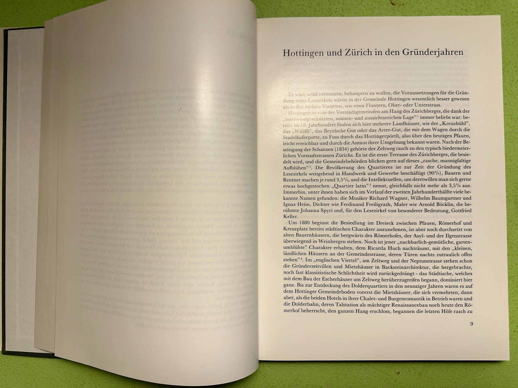Libri: Conrad Ulrich: Der Lesezirkel Hottingen – Usato da Zürich venduto da allp 4