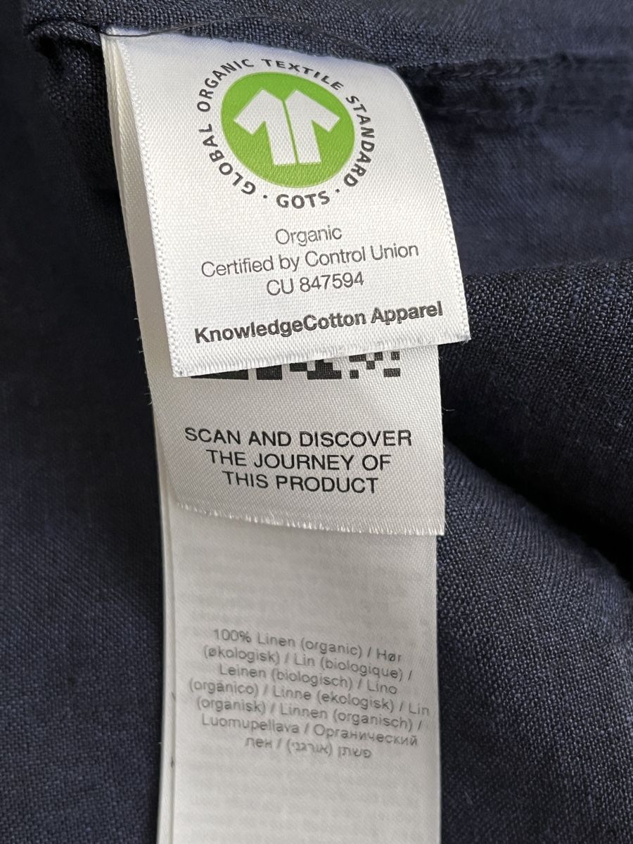 Hemden: Herren Hemd KnowledgeCotton Apparel Leinen Gr. M – Gebraucht aus Zürich von Kleanthy 3