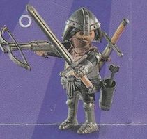 PLAYMOBIL FI?URES 70242 SERIE 17 boys 06 BLACK KNIGHT
