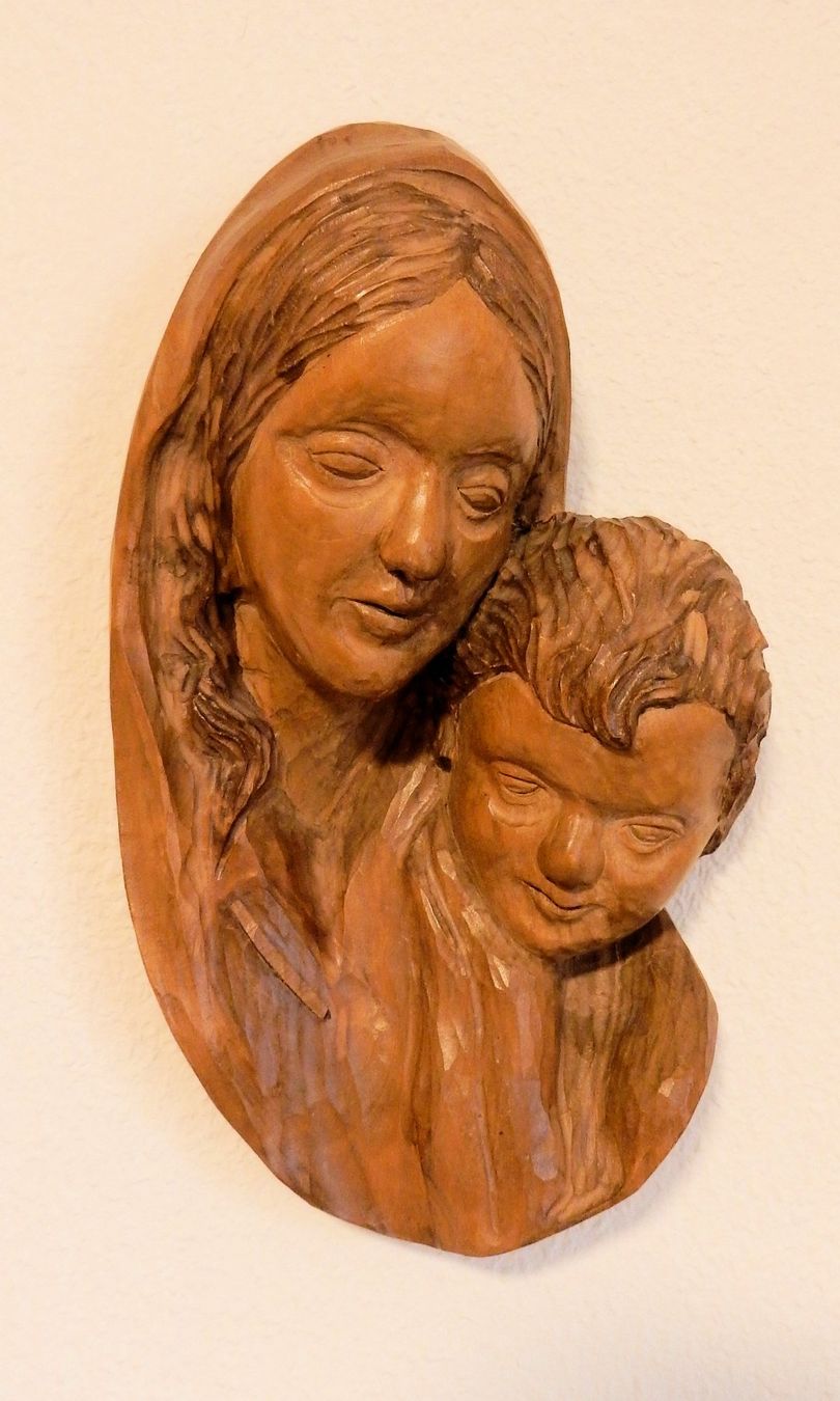 Sculture & Statue: Maria mit Jesuskind – Usato da Burgdorf venduto da Joggigring 1