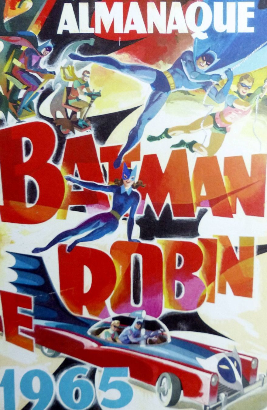 Foto & Immagini: BATMAN E ROBIN ALMANAQUE 1965 BATMOBILE REPRO PRINT POSTER – Usato da Lugano venduto da YouWantUS 4