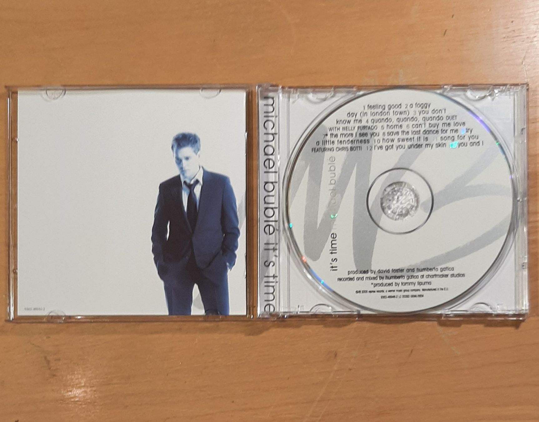 CDs: Michael Bublé -It's Time, CAN Jazz Pop Album 2005 – Gebraucht aus Schönenberg TG von Gregolino76 2