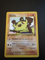Pokemon 1st Edition Mankey 61/82 EN  Ab 1 CHF