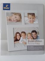 Weisser Bilderrahmen für 3 Fotos von Tchibo - neu!
