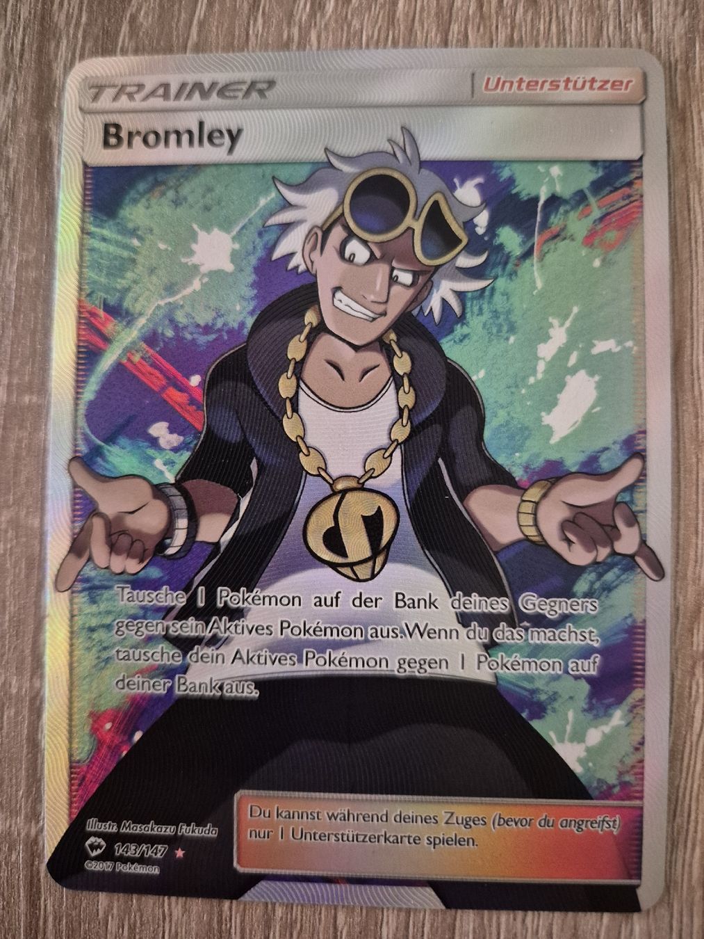 Pokémon Carte collezionabili: Bromley - Full Art - 143/147 - DE – Usato da Basel venduto da Sahrinia