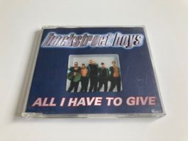Backstreet Boys - All I Have to Give, CD