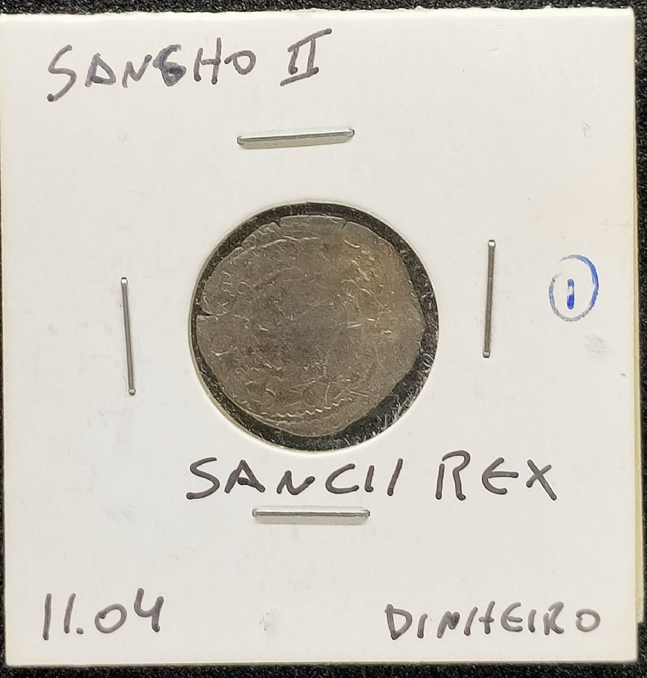 Alle Münzen: Portugal Sancho II Dinheiro – Gebraucht aus Sierre von Carlostripa