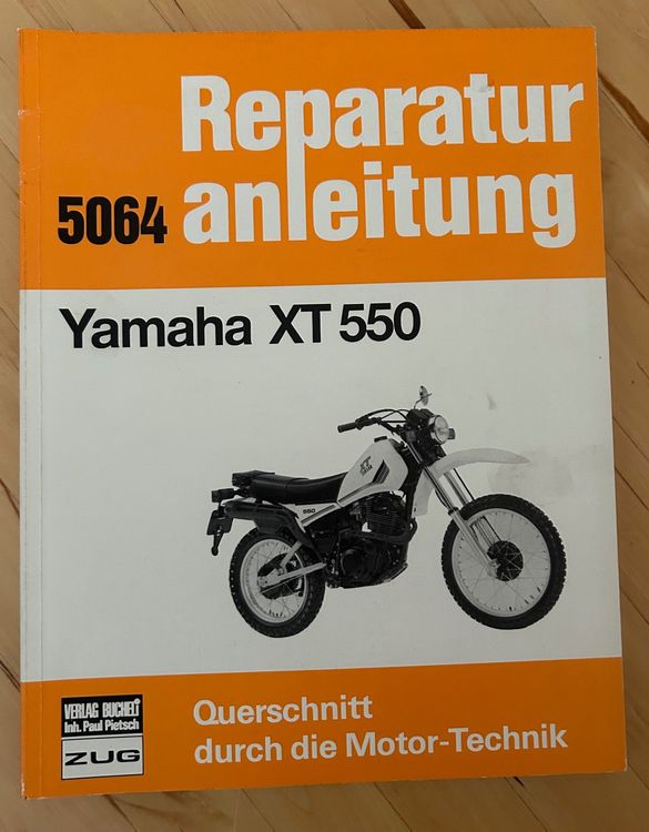 Reparaturanleitung Yamaha XT 600 / Ténérè (Gebraucht) In Zuchwil Für