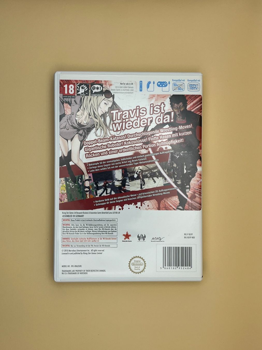 Nintendo Giochi: Wii / No More Heroes 2: Desperate Struggle – Usato da Kölliken venduto da sergesellsretro 1