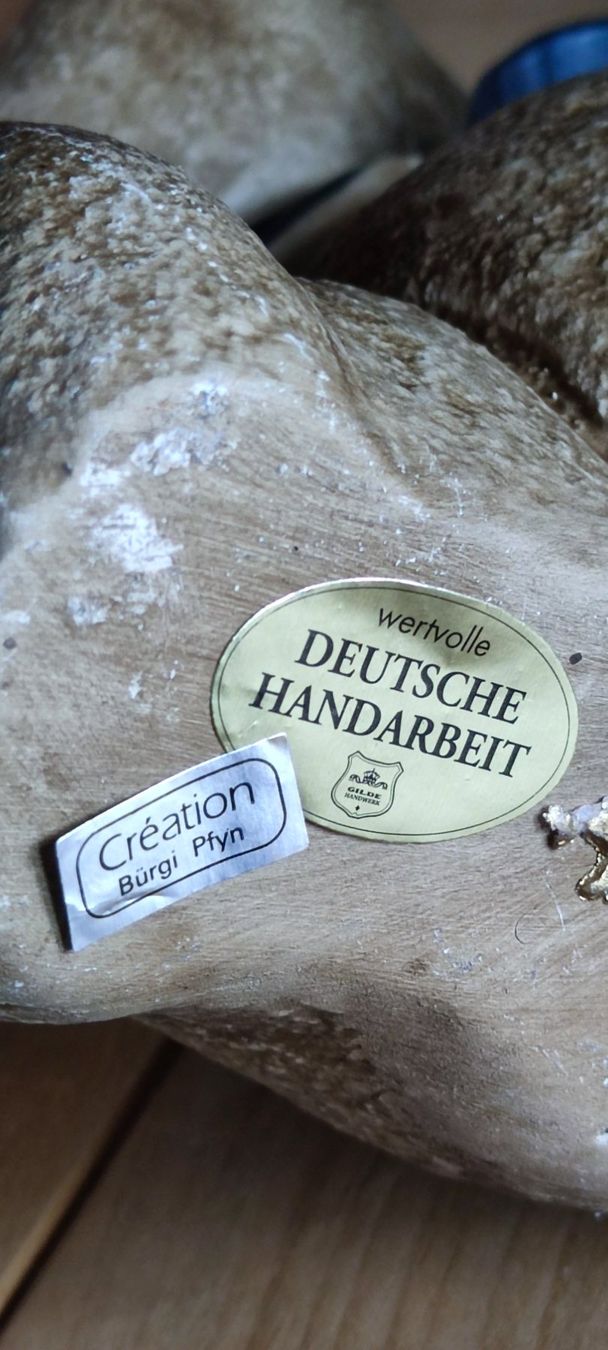 Figuren: Teddy Bär Keramik Deko Handarbeit – Neu (gemäss Beschreibung) aus Schweizersholz von fuchs06 3
