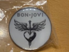 Bon Jovi Pin Anstecker Punk Rock Metal Pop