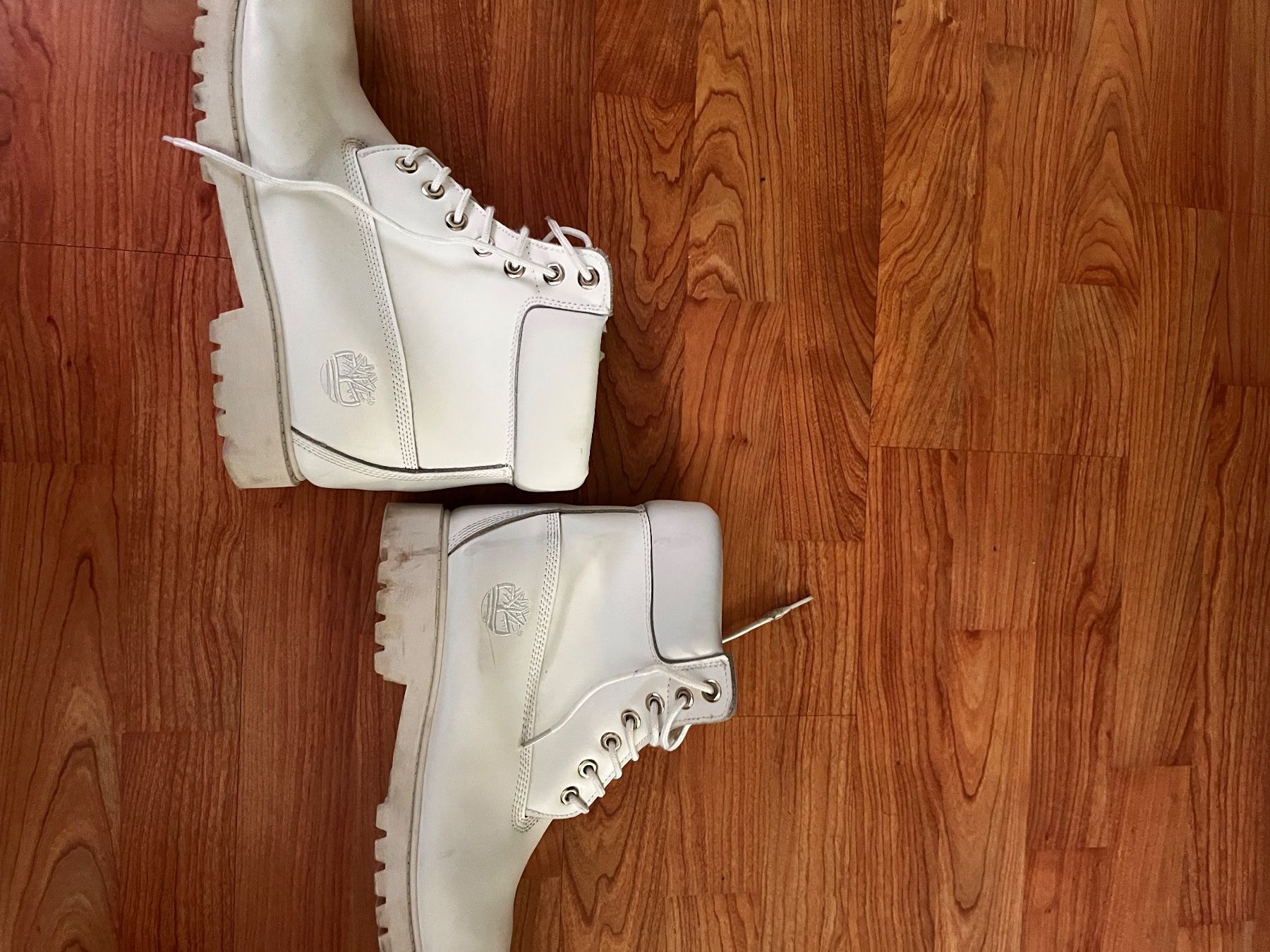 Timberland Scarpe da uomo: White Timberlands – Usato da Zürich venduto da alb_blw8 1