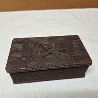 Versand möglich! Alte, hübsche Holz Schatulle, Dekoration