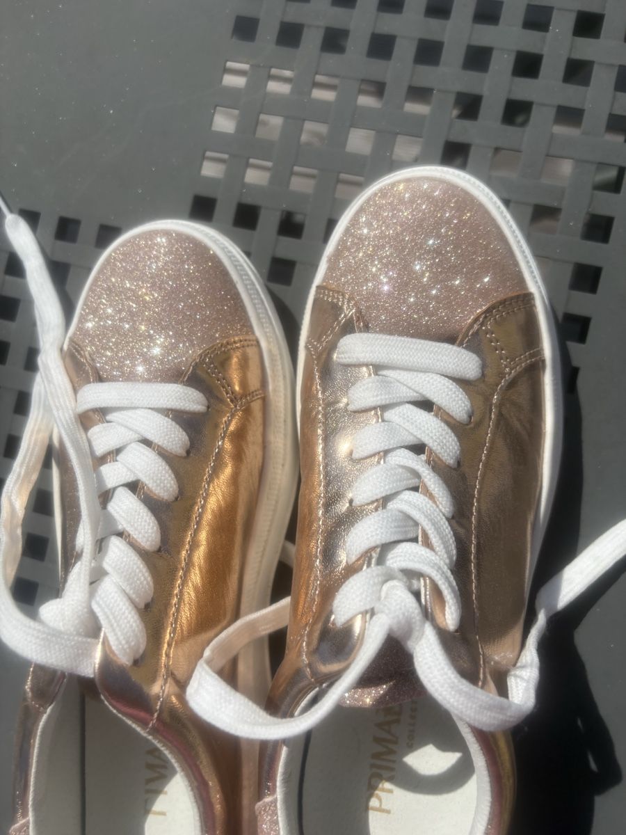 Damenschuhe: Rosegoldene Sneaker aus Mailand , NEU – Neu (gemäss Beschreibung) aus Obbürgen von bugi6868 2