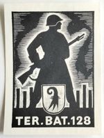 Territorial Bat 128, geschn, 2.WK, Wi Ter 184-2