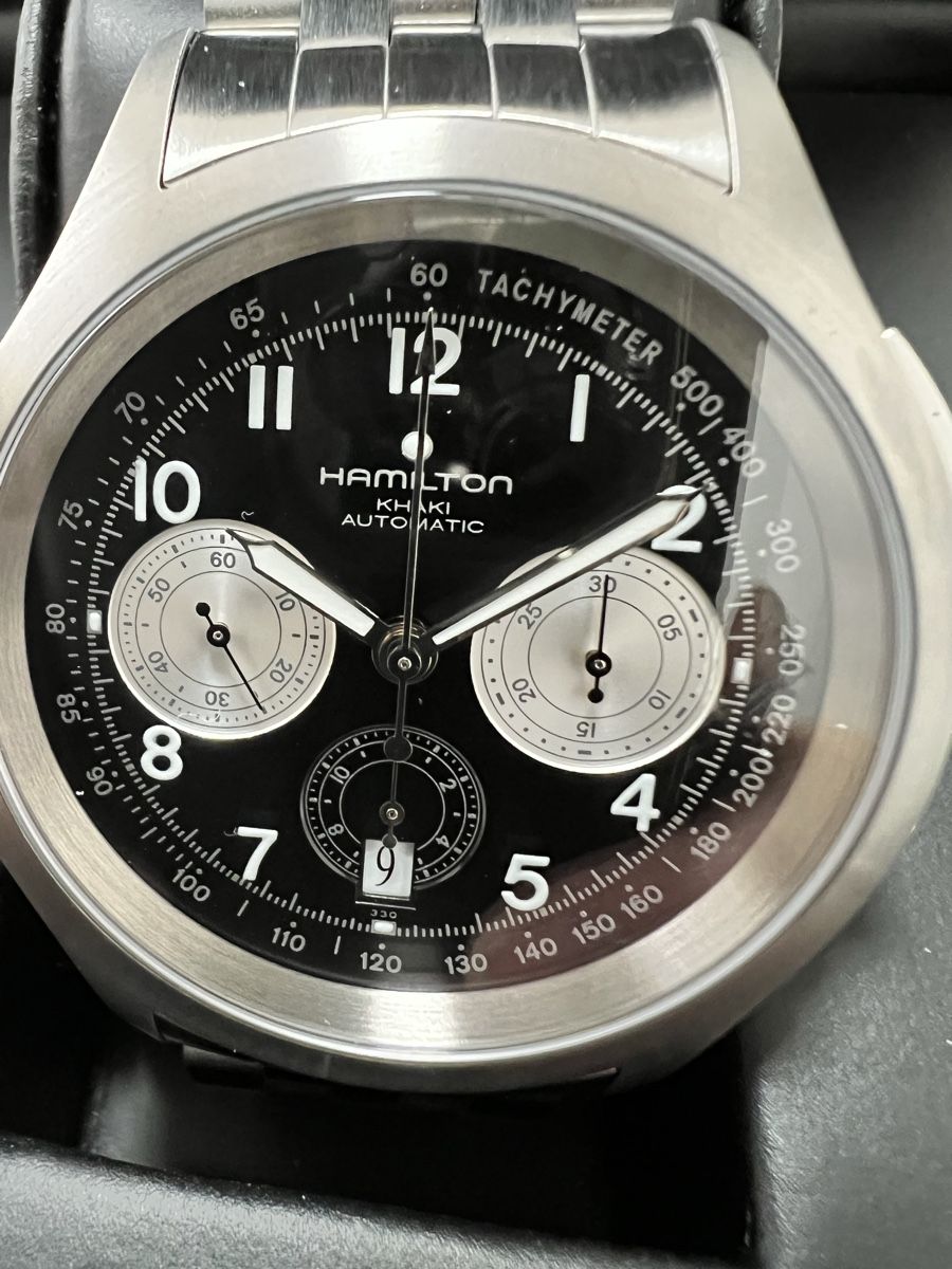 Hamilton Orologi: Hamilton Khaki Automatic cronograph – Nuovo (secondo la descrizione) da Biel/Bienne venduto da charliemix11 5