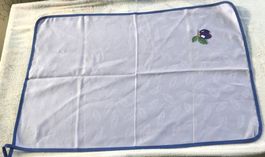 GLÄSERTUCH HALBLEINEN NEU CA.68X47CM