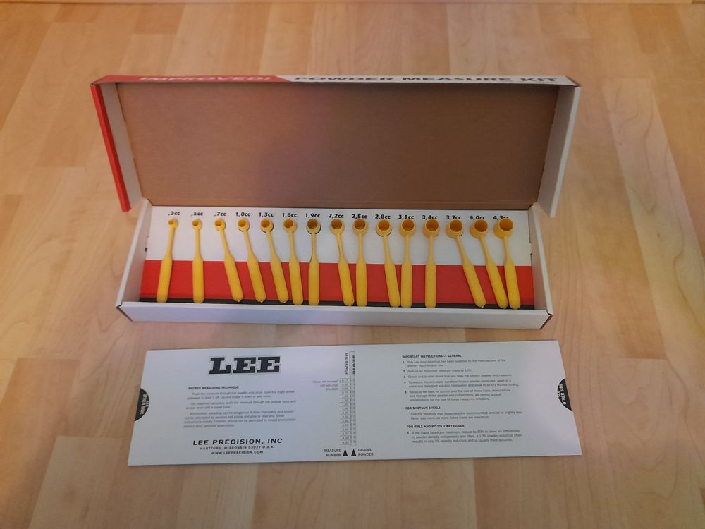 LEE Powder Measure Kit / Pulverdosierer / Wiederladen (Gebraucht) in ...