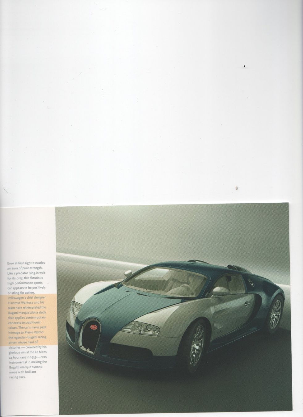 Bugatti Documenti: Presseinformation Bugatti EB16.4 Veyron – Nuovo (secondo la descrizione) da Corminboeuf venduto da corbay 3
