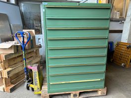 9er Schubladenstock mit Vollauszug 102x70xh145cm