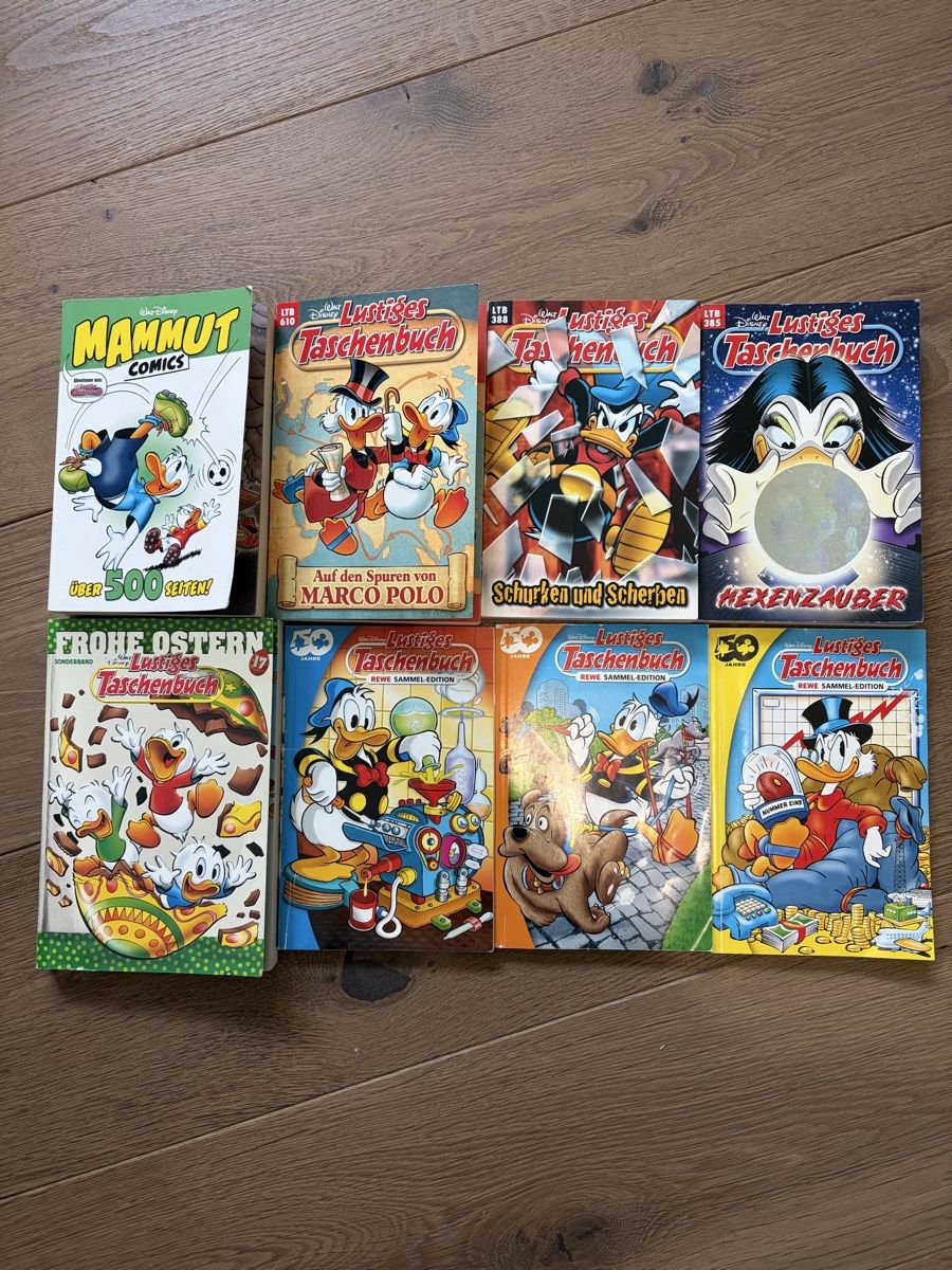 Fumetti: 8x Lustiges Taschenbuch Comics – Usato da Männedorf venduto da kriscd 1