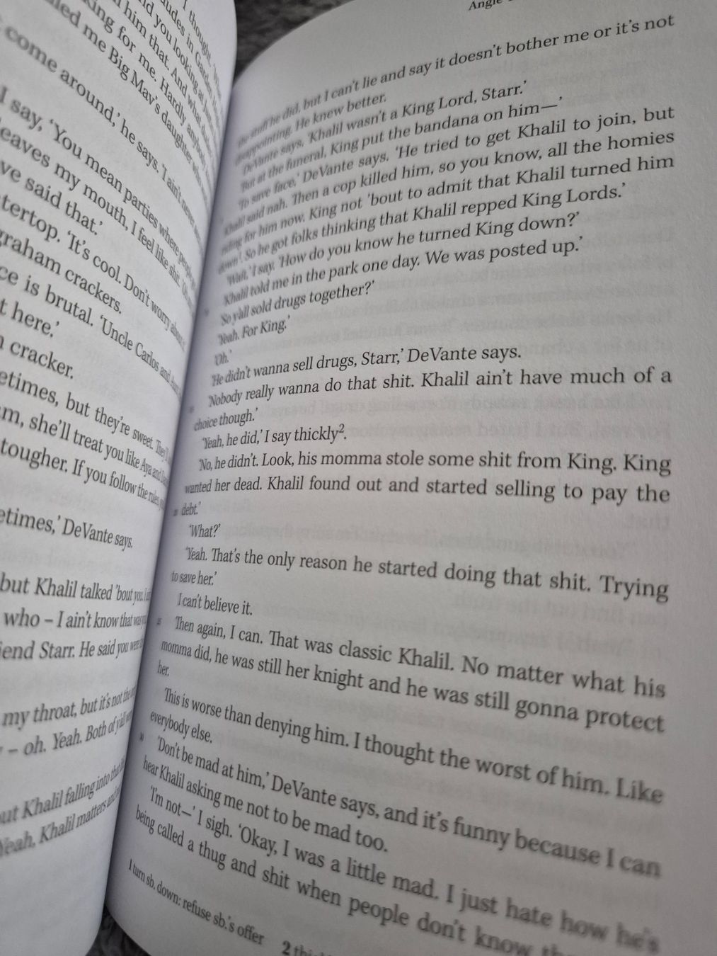 Livres: The hate you give – D'occasion à Reigoldswil par lus_76dn 2