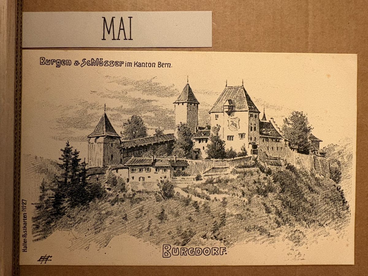 Cartoline postali: AK von Schloss Burgdorf – Usato da Rümlang venduto da Kartenpost1