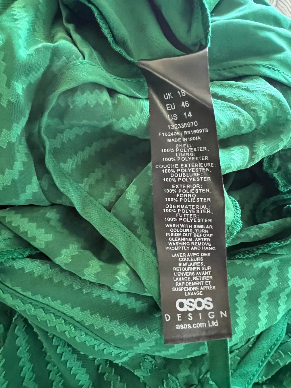 Asos Vestiti: Robe ASOSdesign verte elegante, taille 46 – Nuovo e nell'imballaggio originale da Petit-Lancy venduto da din_jh6k 6