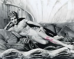 == ACHTUNG == Lana Turner (1921-1995) - orig. sign. Großfoto