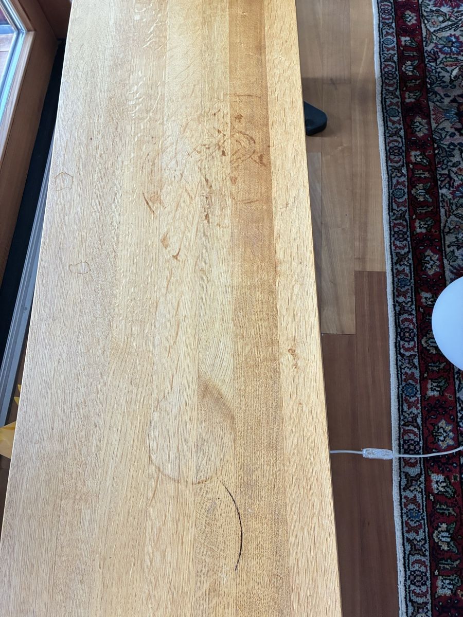 Bancs: Bank 2 Meter lang, Eichenholz massiv – D'occasion à Wetzikon ZH par chris7pat 2